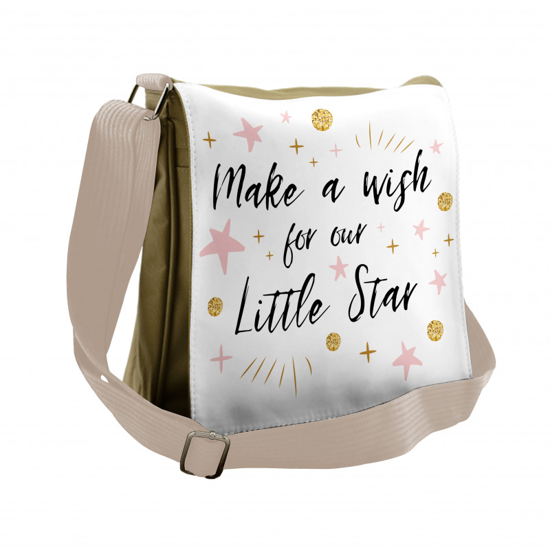 Make a Wish for Little Star Messenger Bag