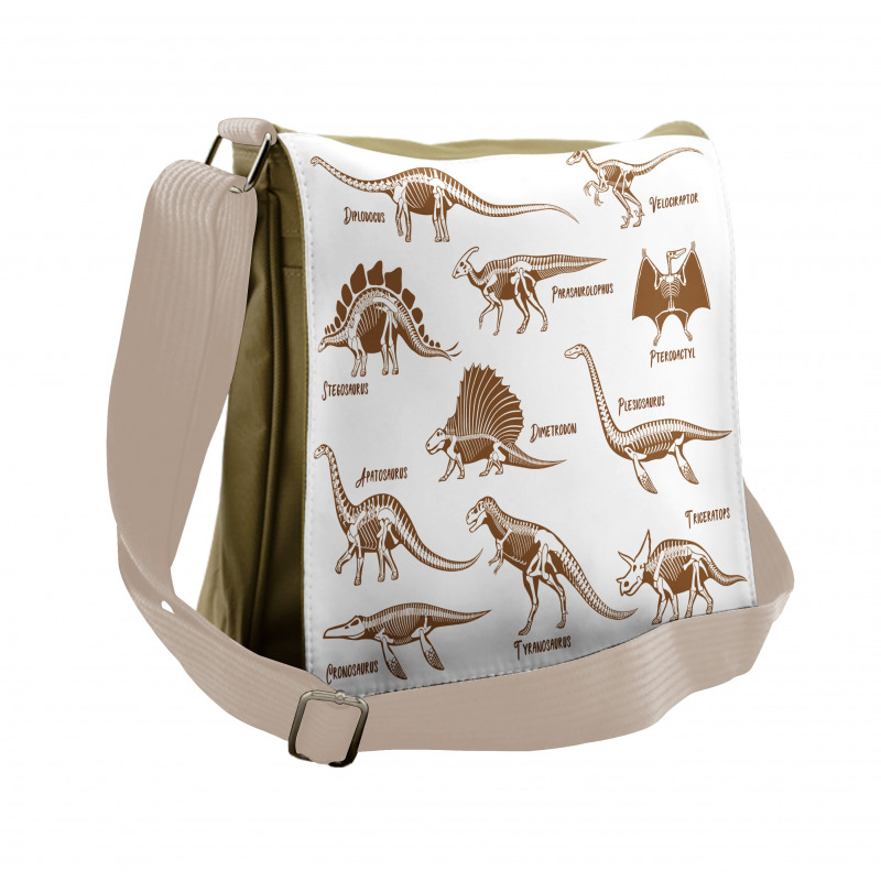 Reptile Dinos Messenger Bag