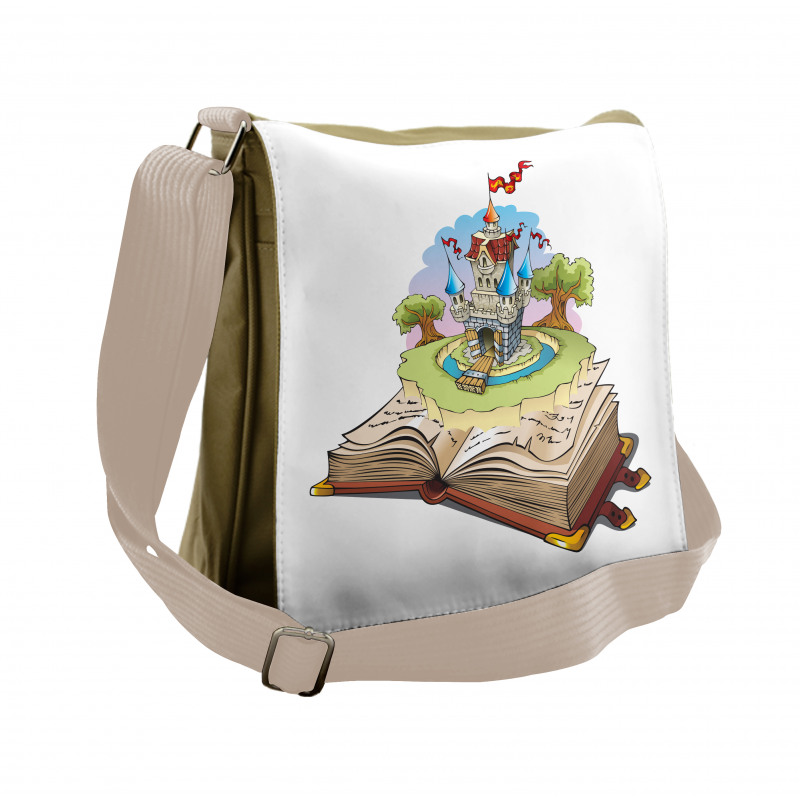 Fantasy Book World Messenger Bag