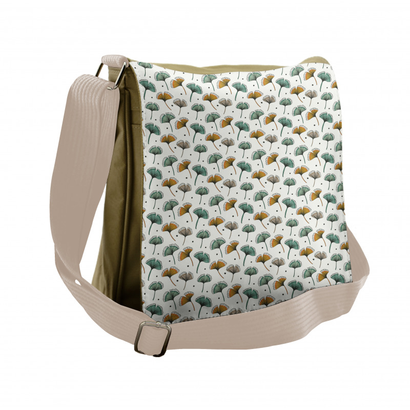 Floral Autumn Design Messenger Bag