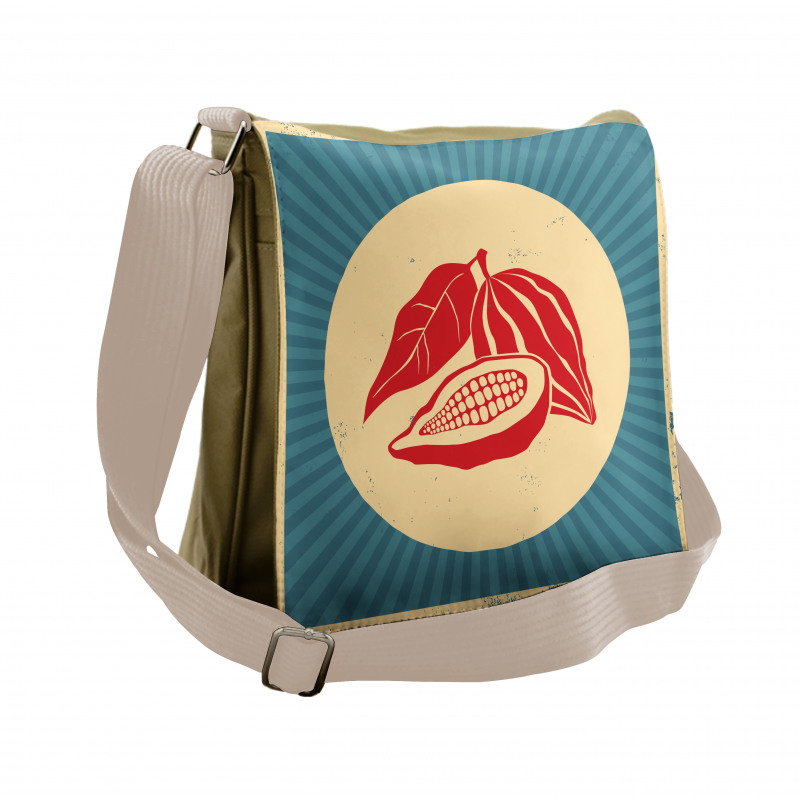 Retro Comic Style Pop Art Messenger Bag