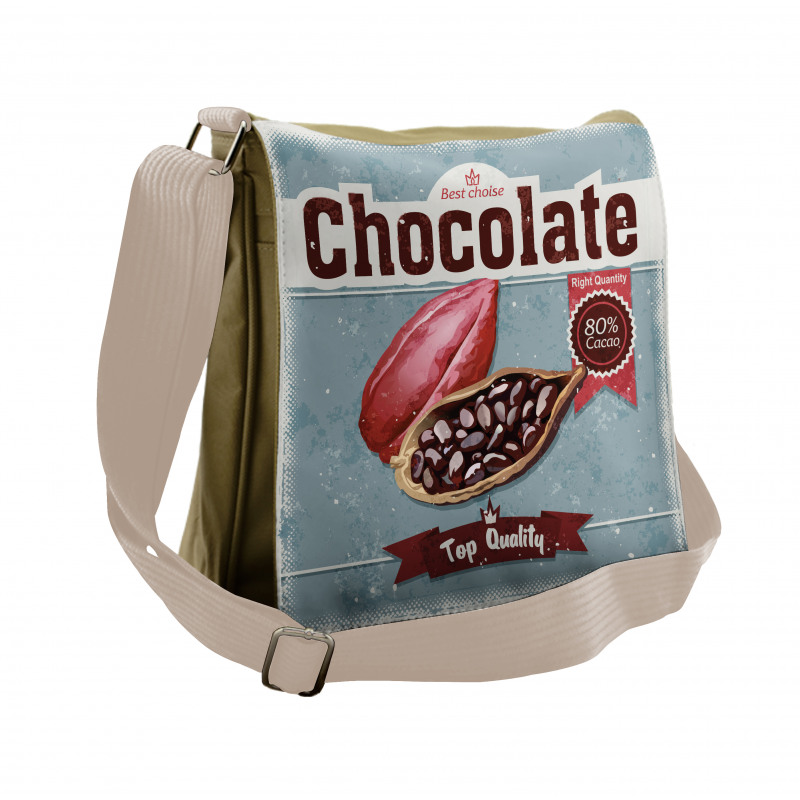 Best Choice Chocolate Retro Messenger Bag