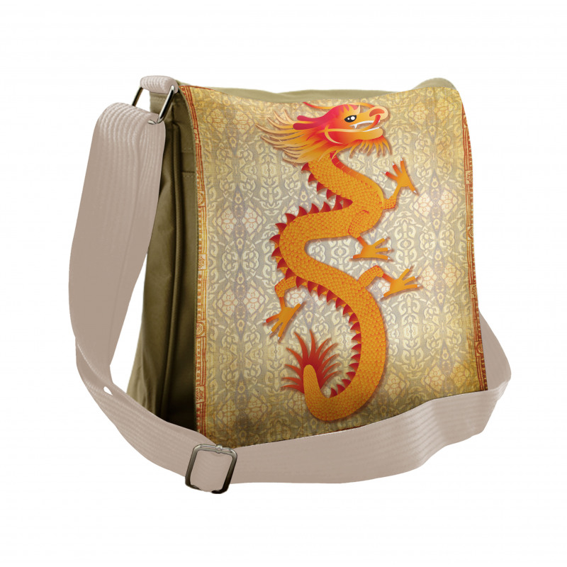 Chinese Folk Elements Messenger Bag