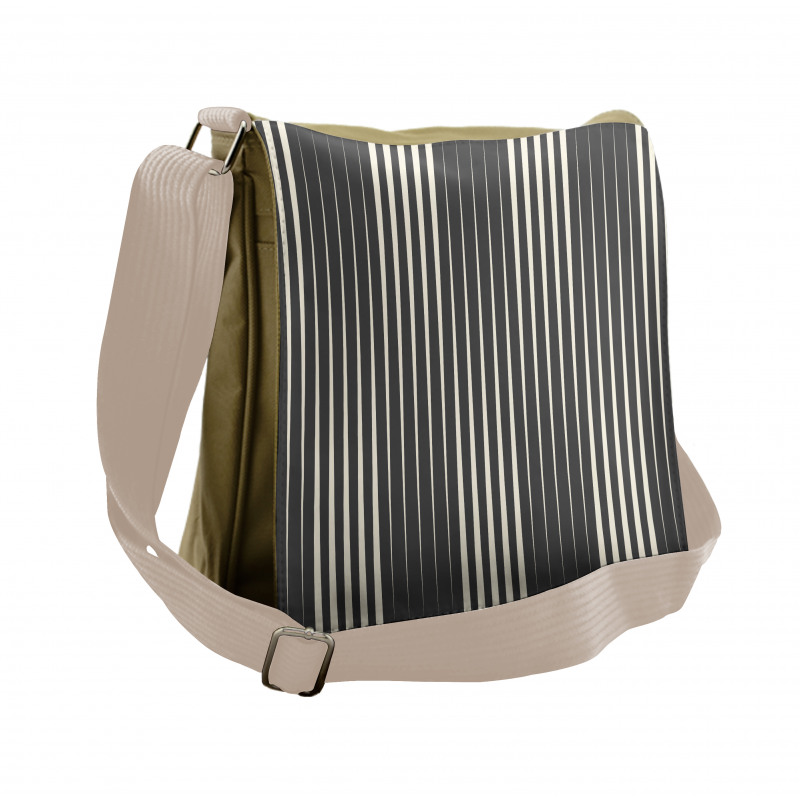 Minimalist Stripes Messenger Bag