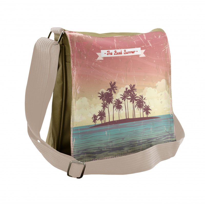 Best Summer Calligraphy Messenger Bag