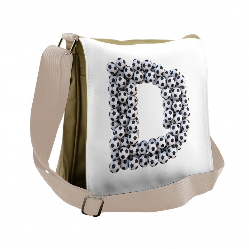 Alphabet Messenger Bag