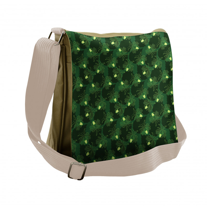 Exotic Creatures Wings Wild Messenger Bag