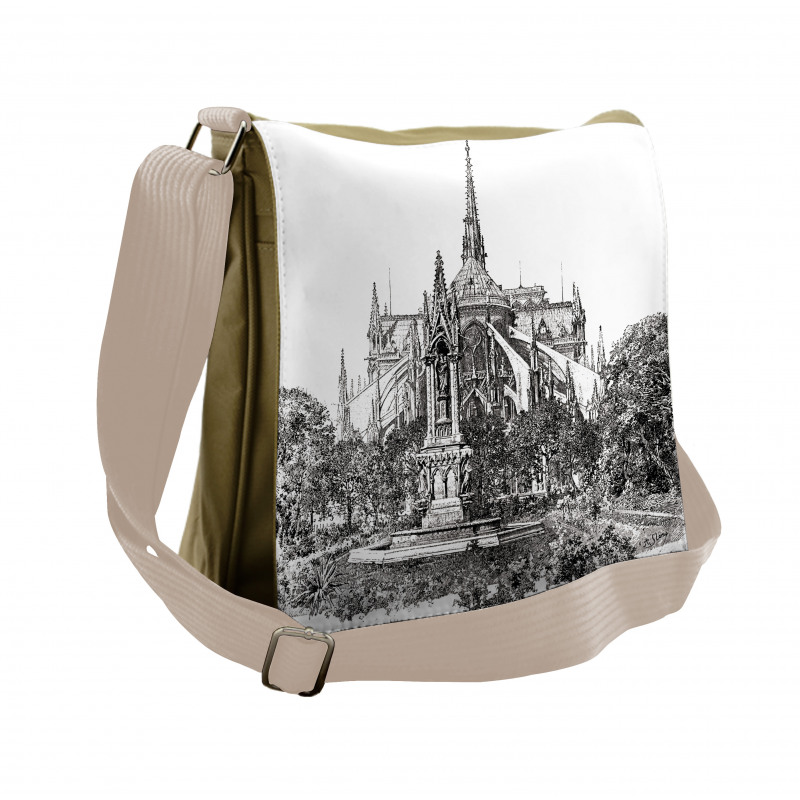 Historic French Landmark Messenger Bag