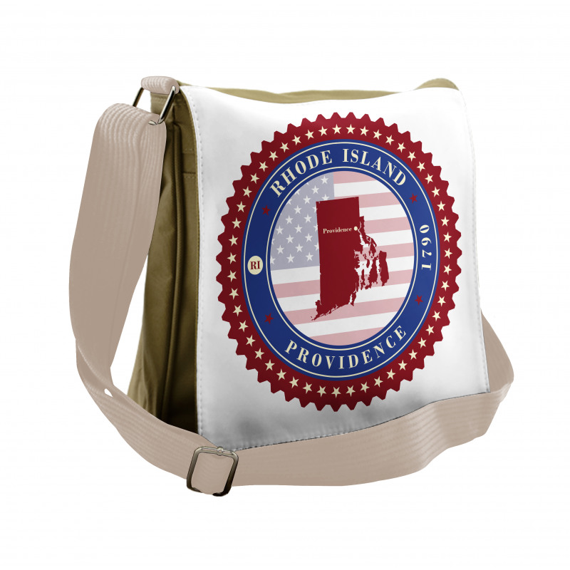 Retro Providence 1970 Messenger Bag