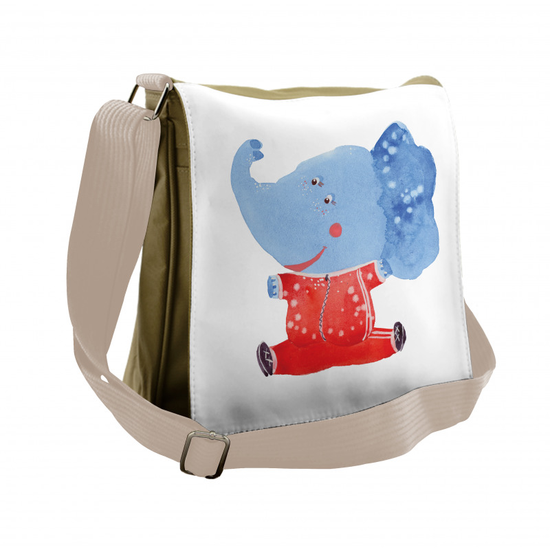 Animal Artwork Messenger Bag