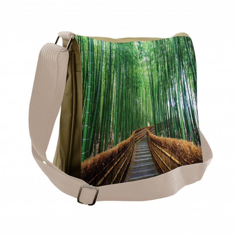 Tropical Exotic Scenery Messenger Bag