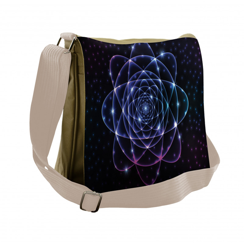 Universe Theme Stars Messenger Bag