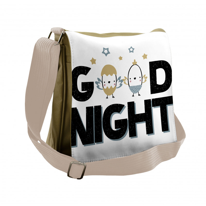 Night and Nesting Eggs Messenger Bag