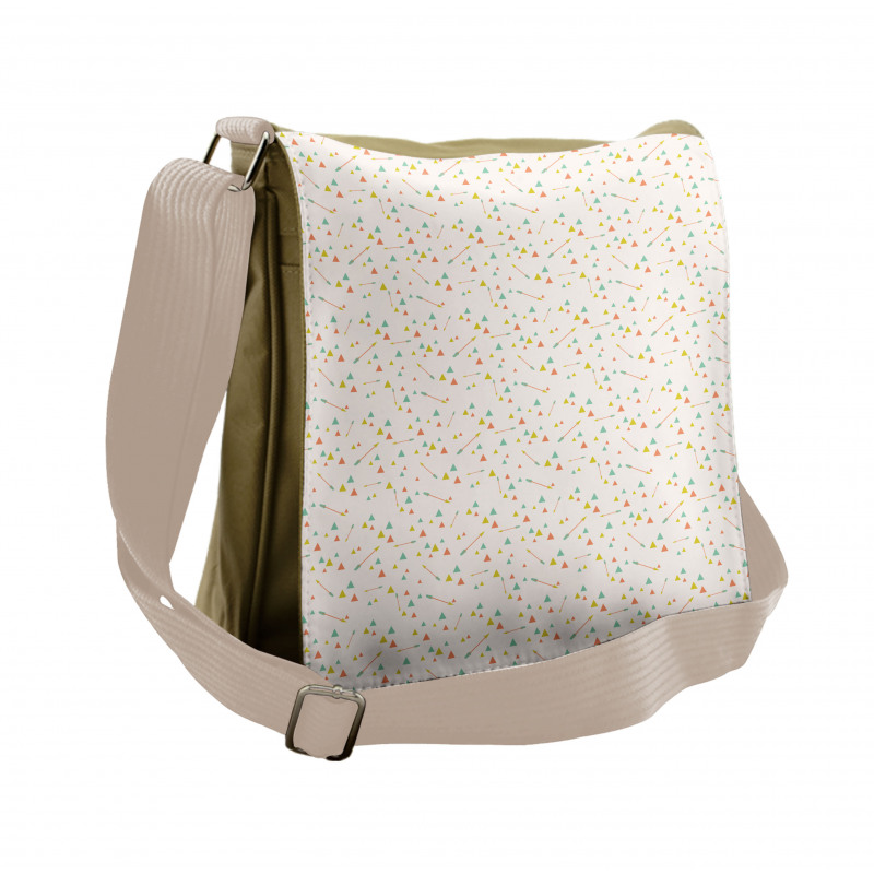 Nursery Concept in Triangles Messenger Bag