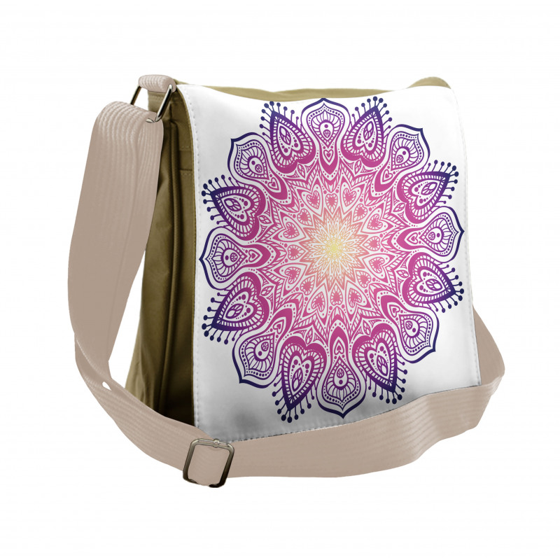 Mediation Inspired Element Messenger Bag