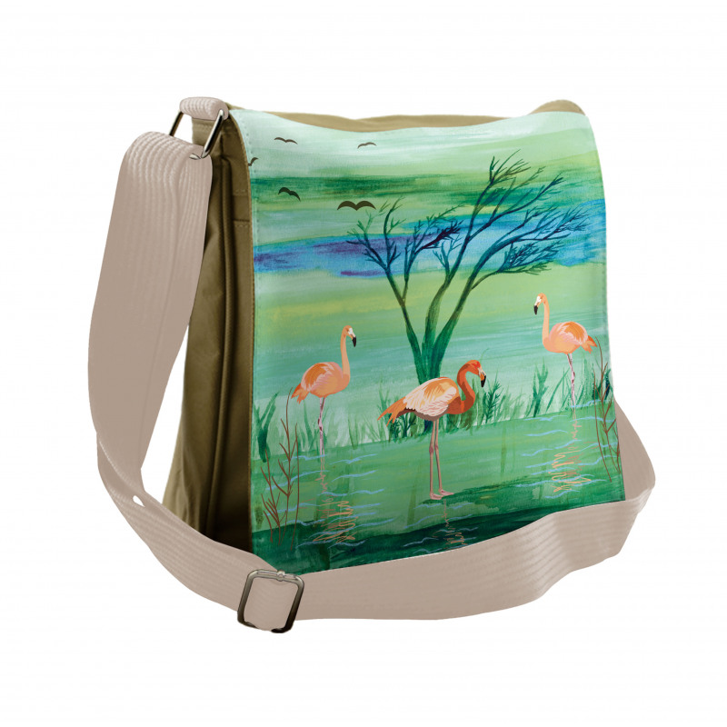 Nature and Birds Messenger Bag