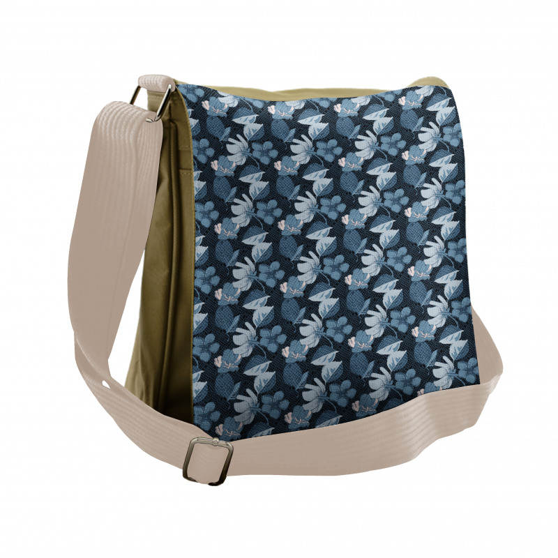 Blossom Petals Spring Season Messenger Bag