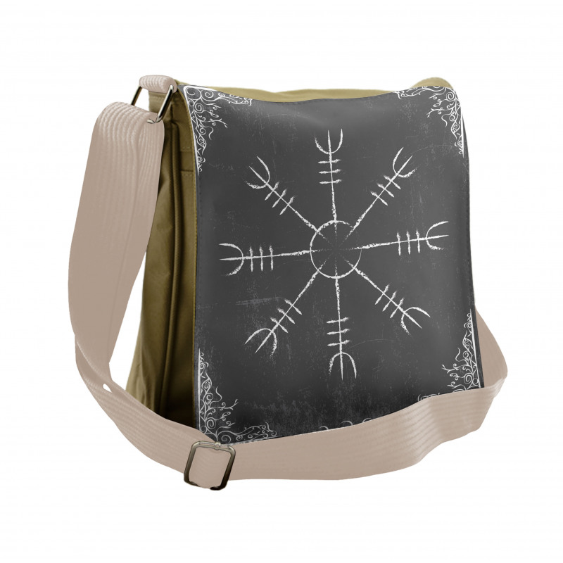 Native Motifs Messenger Bag