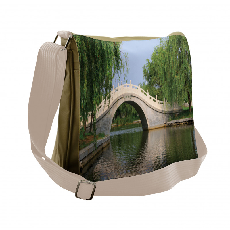 Scenery Calming Image Messenger Bag