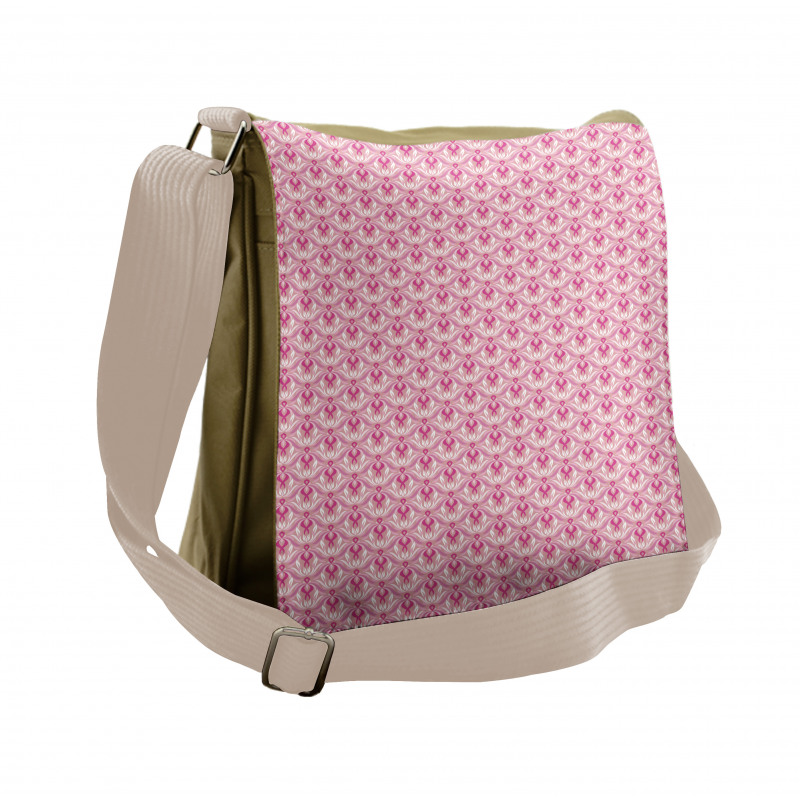 Curves Curlicues Oriental Messenger Bag