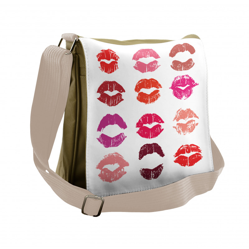 Colorful Qualitative Trace Messenger Bag