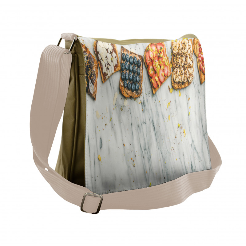 Whole Grain Toasts Messenger Bag