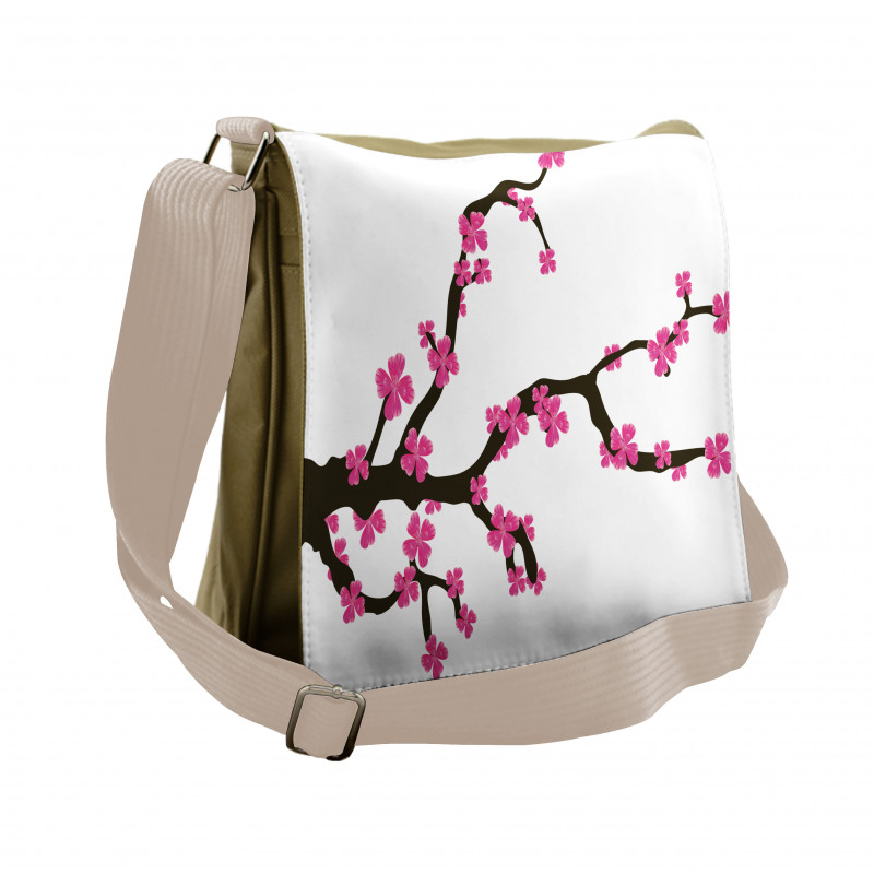 Botany Theme Messenger Bag