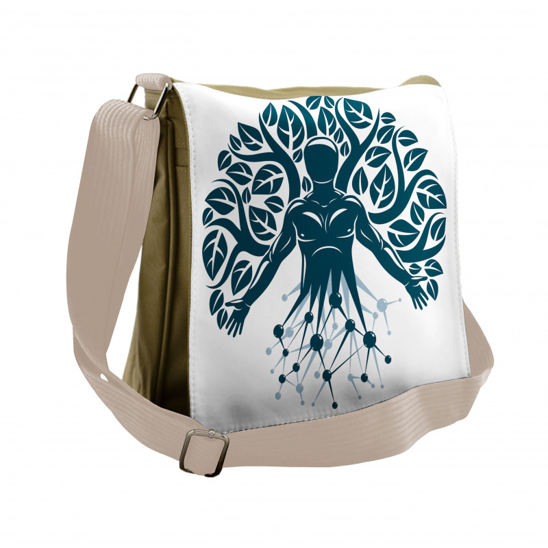 Human Nature Science Eco Messenger Bag