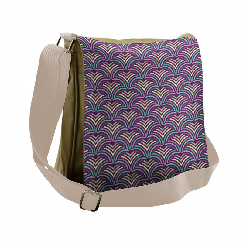 Inspired Rhombuses Messenger Bag