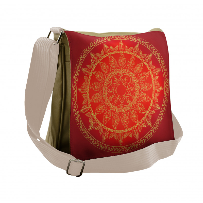 Ottoman Motifs Style Messenger Bag