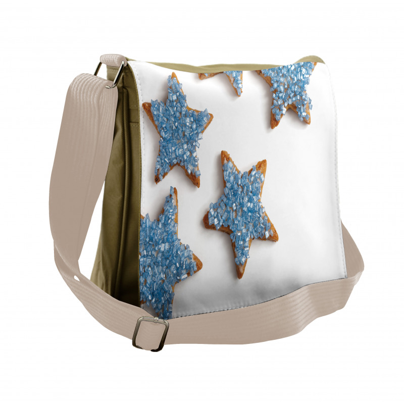 Baked Biscuits in Star Shape Messenger Bag