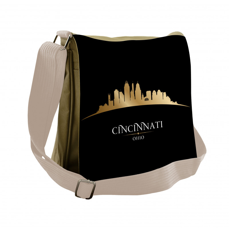 Skyscrapers Monumental Messenger Bag