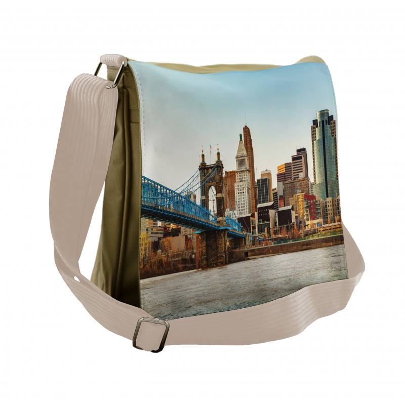 Citylife Panoramic Real Messenger Bag