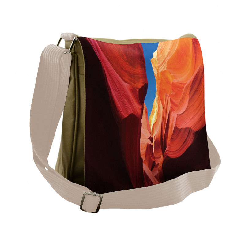 Vibrant Tone Sandstones Messenger Bag