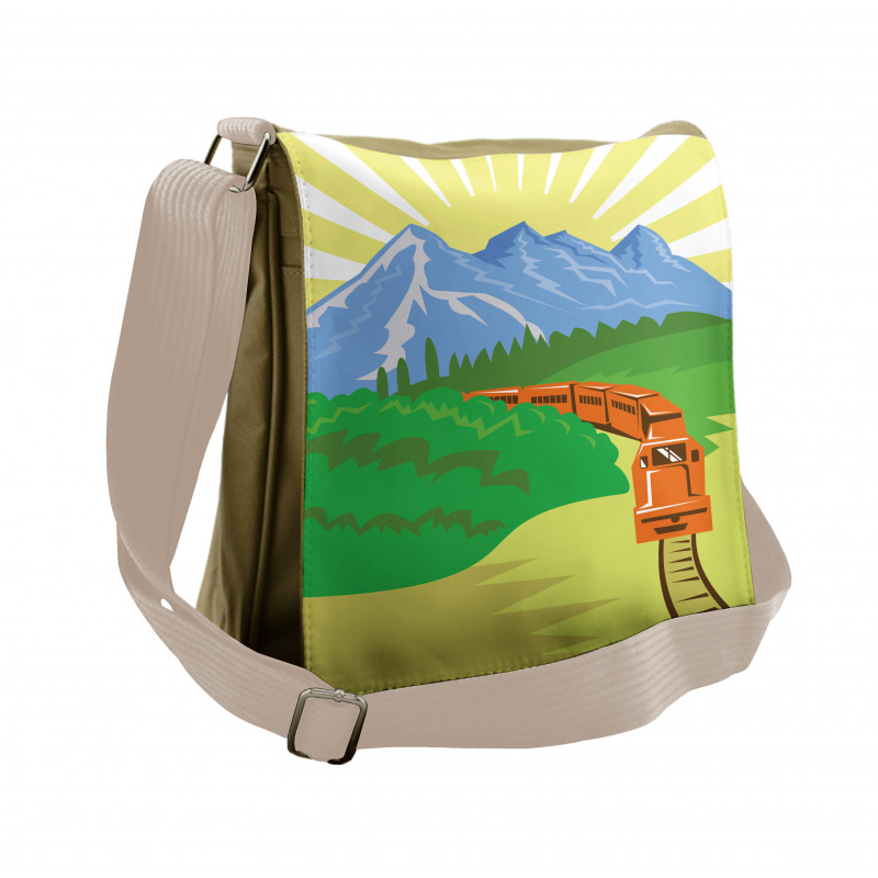 Forest America Countryside Messenger Bag