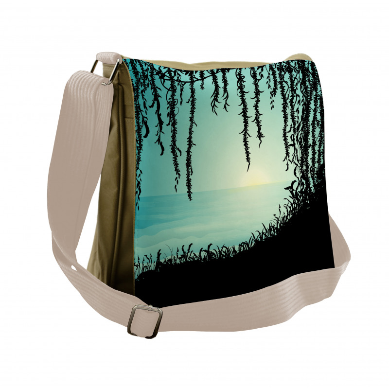 Liana Cave and Sea Messenger Bag