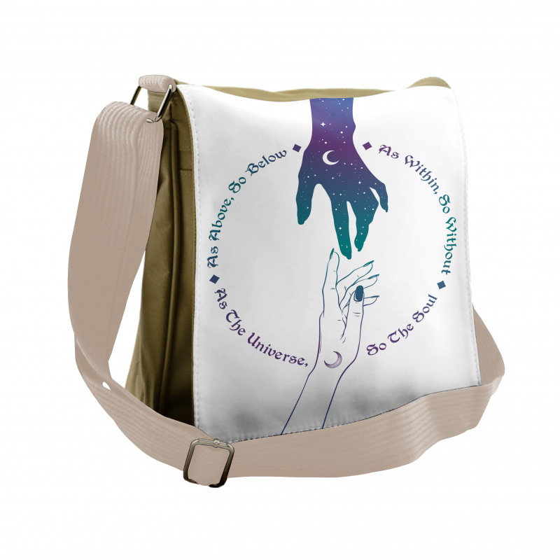 Mystical Messages Messenger Bag