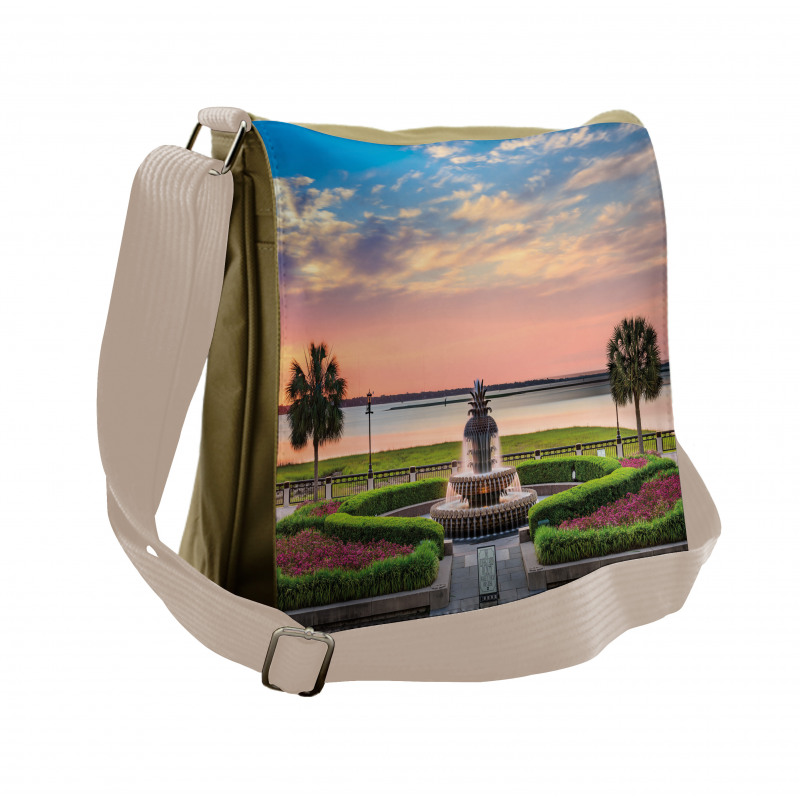 Ocean Scenery America Messenger Bag