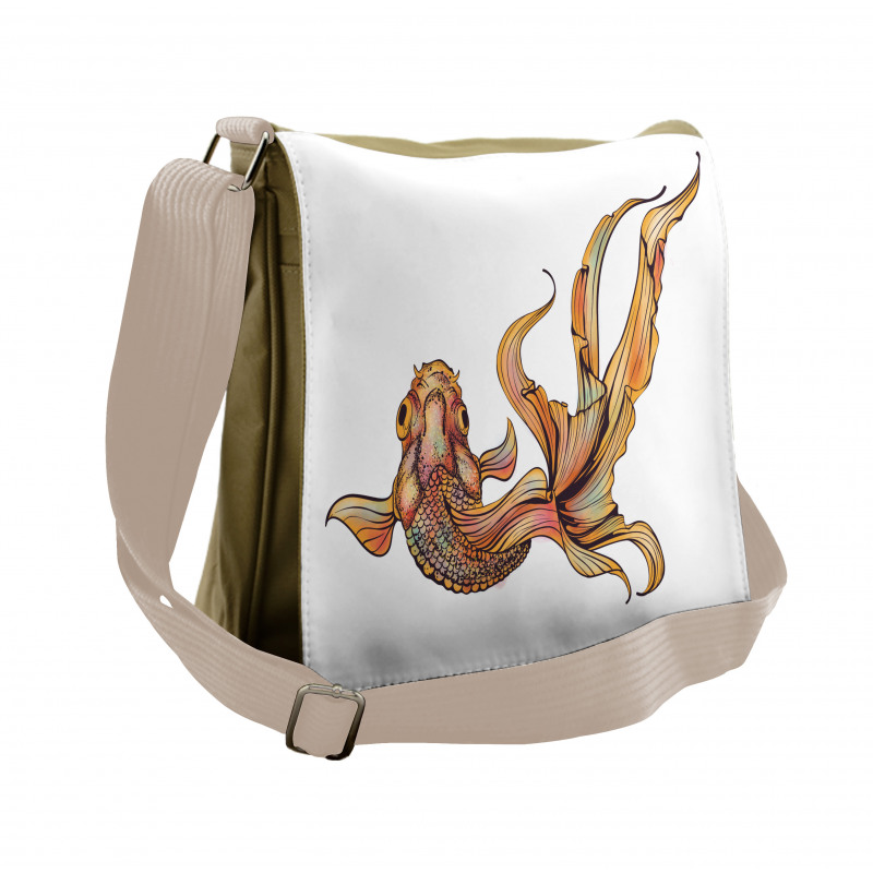 Aquatic Animal Messenger Bag