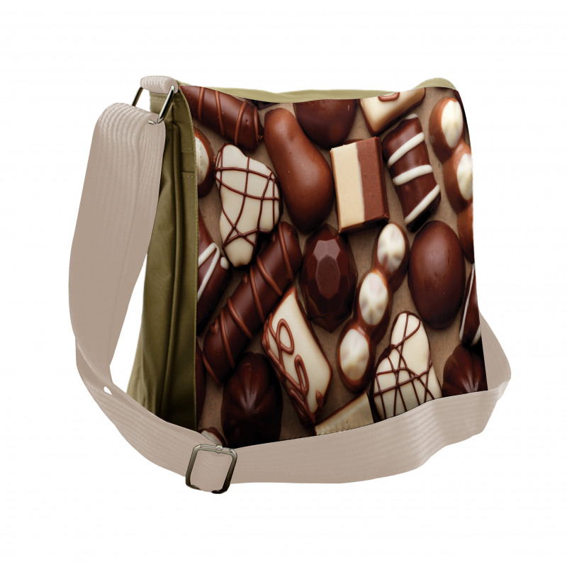 Candy Sweets Truffles Messenger Bag