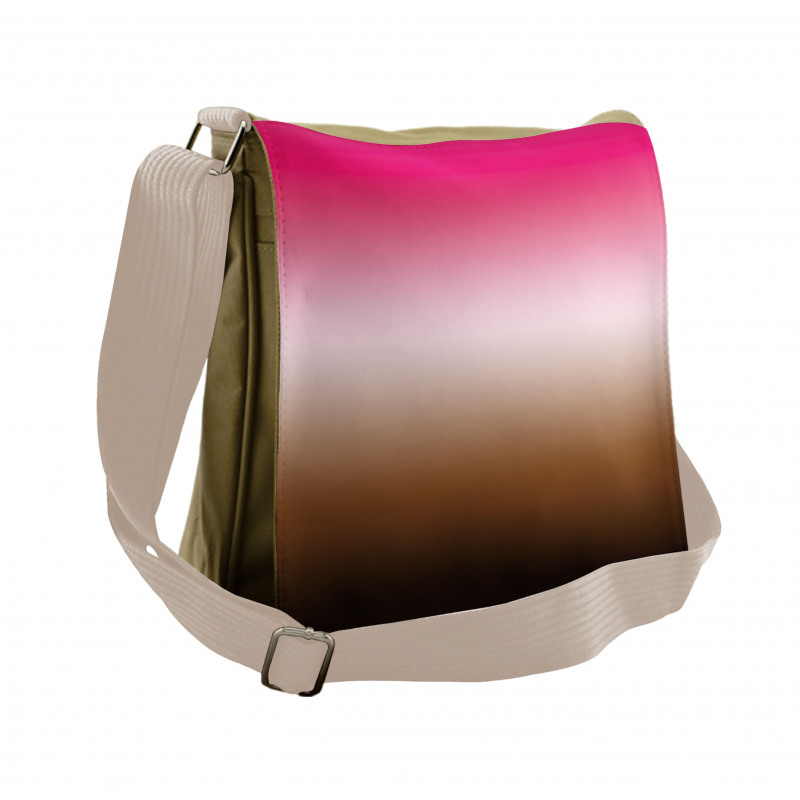 Simplistic Abstract Messenger Bag