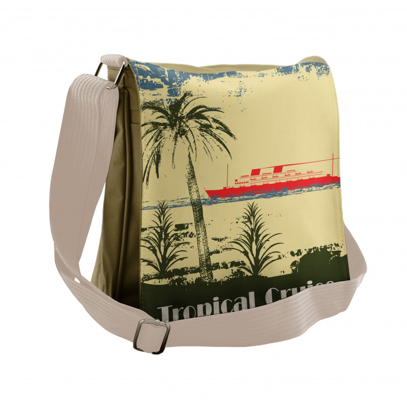 Travel Exotic Island Messenger Bag