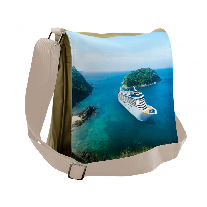 Passenger Ship Ocean Messenger Bag