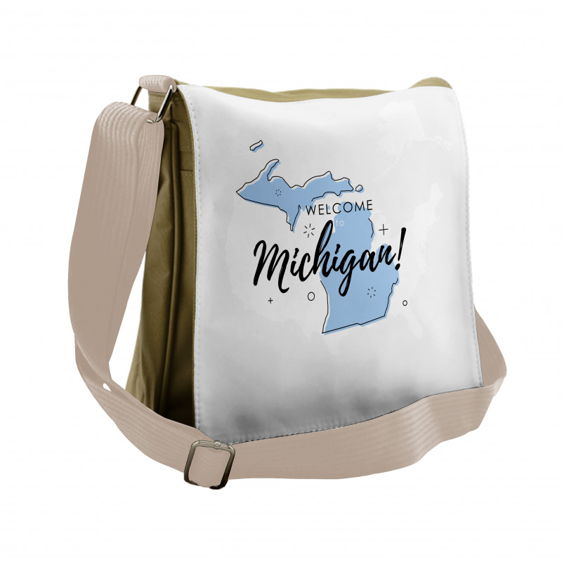 Welcome to Michigan State Messenger Bag