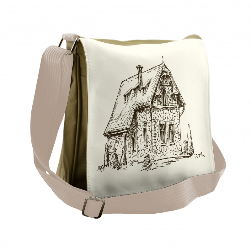 English Stone House Messenger Bag