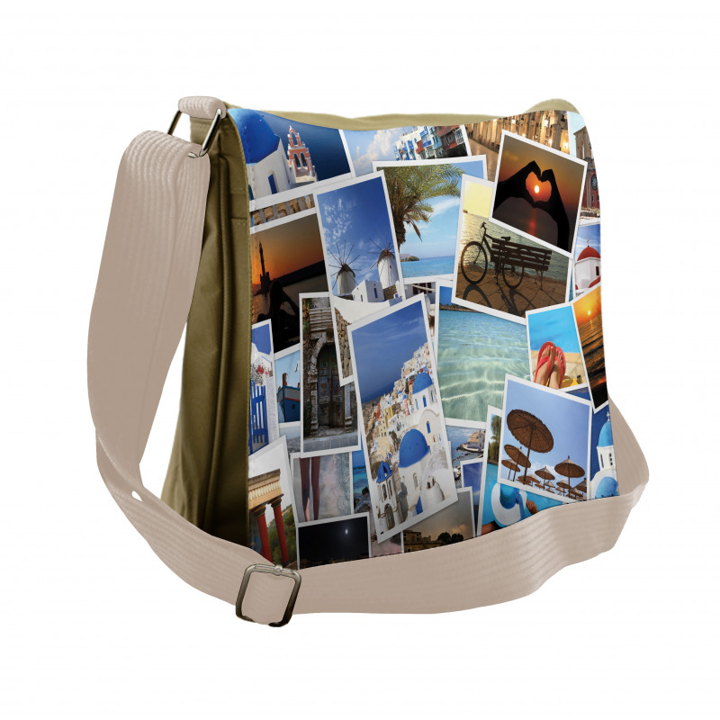 Summer Day Travel Memories Messenger Bag