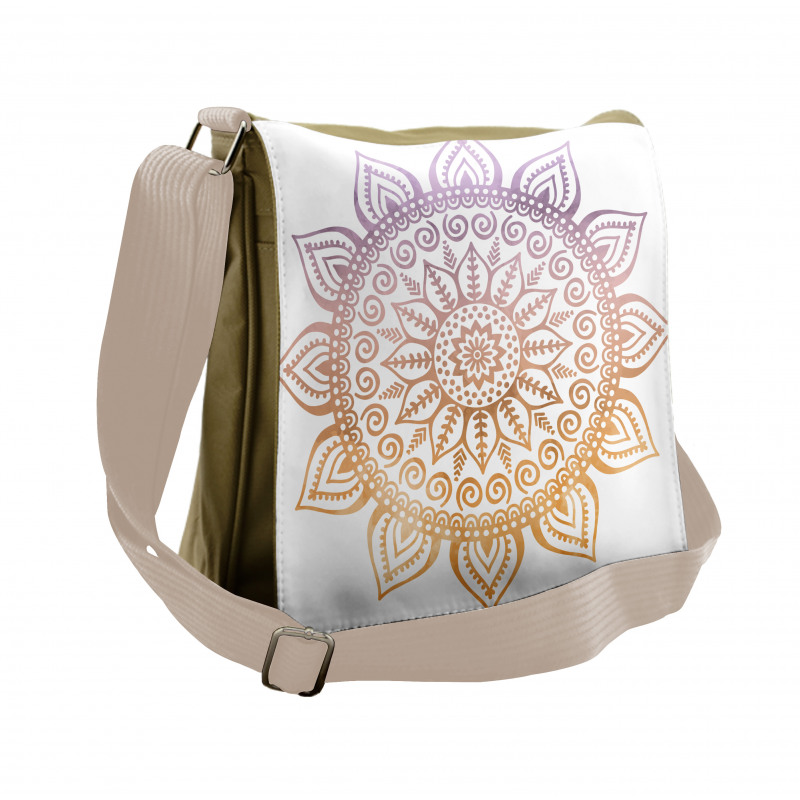 Ombre Effect Sunny Style Messenger Bag