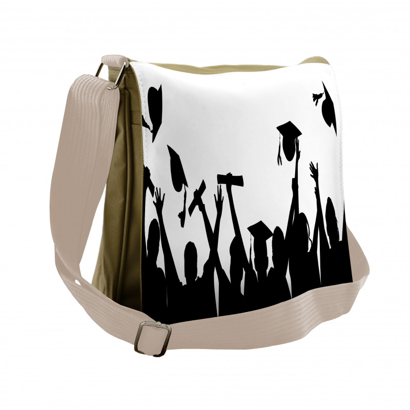 Graduates Silhouettes Messenger Bag