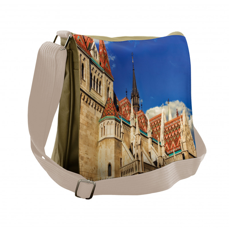 Medieval Landmark Heritage Messenger Bag