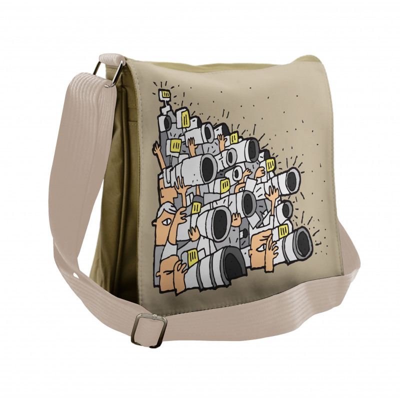 Humor Photographers Art Messenger Bag